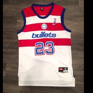 Michael Jordan Washington Bullets jersey